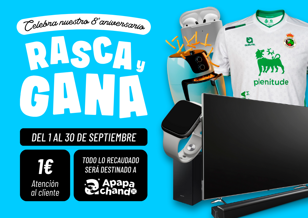 ¡RASCA Y GANA!